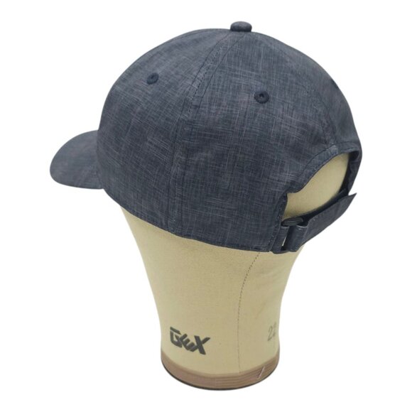 Rosemary Beach Embroidered Logo Strapback Cap Trucker Baseball Hat Washed Blue - Picture 13 of 14